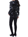 MONCLER ロゴパッチ付きグロス女性パディングジャケット/1A00017 597EU 999 112401960 [P]
