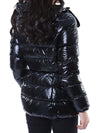 MONCLER ロゴパッチ付きグロス女性パディングジャケット/1A00017 597EU 999 112401960 [P]