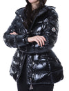 MONCLER ロゴパッチ付きグロス女性パディングジャケット/1A00017 597EU 999 112401960 [P]