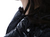 MONCLER ロゴパッチ付きグロス女性パディングジャケット/1A00017 597EU 999 112401960 [P]