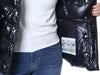MONCLER ロゴパッチ付きグロス女性パディングジャケット/1A00017 597EU 999 112401960 [P]
