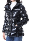 MONCLER ロゴパッチ付きグロス女性パディングジャケット/1A00017 597EU 999 112401960 [P]