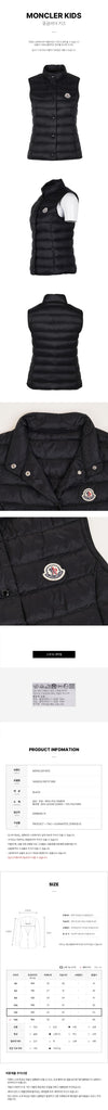 MONCLER Packbarer Steppweste für Mädchen 159575291 [P]