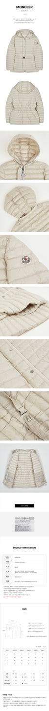 Moncler Female Oredon Hooded Short Padding 153373261 [P]