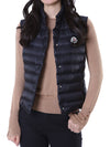 MONCLER LIANE ロゴパッチ ボタン レディース パディングベスト 112402188 [P]