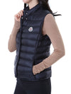MONCLER LIANE ロゴパッチ ボタン レディース パディングベスト 112402188 [P]