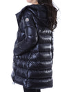 MONCLER Voluminöse Kapuzen-Gansdaunen-Langjacke 112401924 [P]