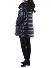 MONCLER Voluminöse Kapuzen-Gansdaunen-Langjacke 112401924 [P]