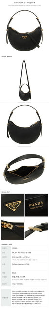 PRADA Mini Leder Schultertasche 157408769 [P]