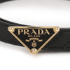 PRADA サフィアーノトライアングルロゴベルト 162108604 [P]