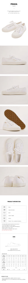 PRADA Damen Sneaker aus Baumwollgabardine 154125727 [P]