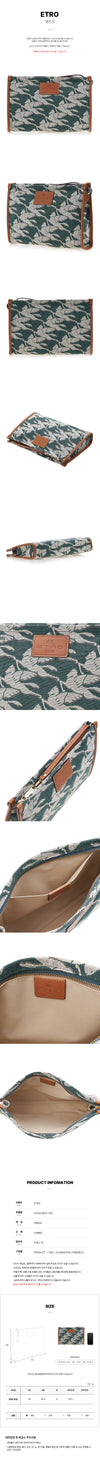 Etro Women's Pegasus Clutch 1H783 8627 500 36656279 [P]