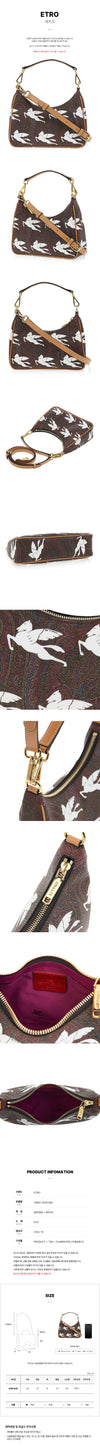 ETRO Pegasus Schultertasche stamp 1N641 2639 990 76551499 [P]