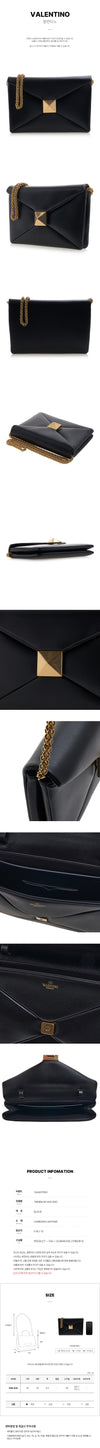 VALENTINO 1W0B0L06 HHX 0NO Damen One-Stud Ketten Schultertasche 76416142 [P]