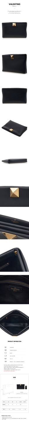 VALENTINO 1W2B0K79 APR 0NO Herren One-Stud Clutch 76416743 [P]