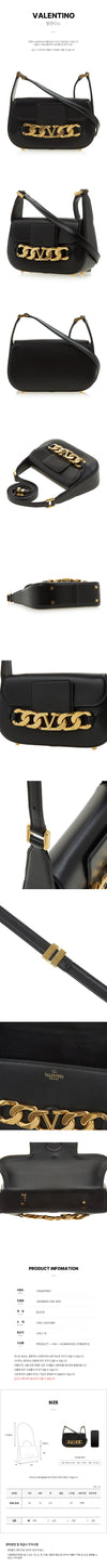 Valentino Women V Logo Chain Shoulder Bag 1W2B0K81 ZHF 0NO 35498444 [P]