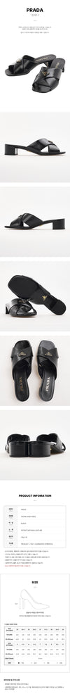 PRADA Leder Slide 162370705 [P]