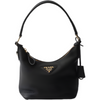 PRADA Hobo Schultertasche aus Vitello Dino Schwarz 158202284 [P]