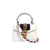 Gucci Ophidia Sylvie Top Handle Two-Way Tote Shoulder Bag Mini White 470270 158667656 [P]