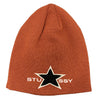 stussy Chenille Skull Star Patch Cap Beanie Rust (1321237 0627) 153571644 [P]