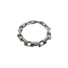 LOUIS VUITTON Monogram Chain Bracelet Large Silber M64224 162251556 [P]