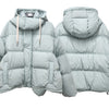 AMI Alexander Mattiussi Daunen-Padding-Jacke Aqua Marine (UJK402 PA0009 468) 123453140 [P]