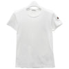 MONCLER Cotton Jersey T-Shirt mit Logo-Patch in Off-White 155940643 [P]