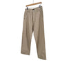 Prada Men's Triangle Logo Cotton Wide Pants Beige GEP379 157966464 [P]