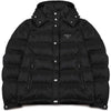 Prada Triangle Logo Hoodie Down Jacket 163161873 [P]