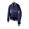 LOUIS VUITTON Crystal Logo Baseball Bomberjacke Naval 48 156825931 [P]