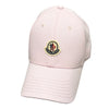 Moncler Gabardine Baseball Cap with Logo Patch in Light Pink 154740782 [P]
