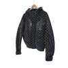 Louis Vuitton Men's Gradient Monogram Mesh Hooded Bomber Jacket Black 52 161290194 [P]