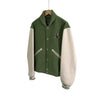 Dior Men's Leather Wool Cashmere Varsity Bomber Jacket 52 161290210 [P]