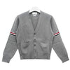 THOM BROWNE Milano Stitch Arm Band Cardigan mit Streifen (MKC310A Y3007 055) 123467198 [P]