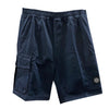 STONE ISLAND Logo-Patch-Taschen Bermuda-Bermudas mit Gummibund Blau (7815L1304 V0120) 123775160 [P]