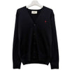 AMI Heart Logo Merino Wool Cardigan 149807363 [P]