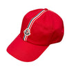MONCLER Kids Logo Patch Baseball Cap Rot (3B00020 0U331 457) 134579351 [P]