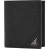 Prada Vitello Triangle Logo Bi-Fold Wallet 160344774 [P]