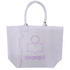 Isabel Marant YENKY Logo Embroidered Shopper Bag Lilac 123771901 [P]