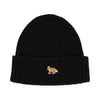 Maison Kitsune Baby Fox Black Beanie 151807437 [P]