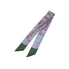 Hermes Bride de Gala Love Silk Twilly Scarf Green Pink 160755403 [P]