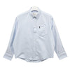 AMI Oversized Long Sleeve Shirt with Heart Logo Blue Sky (HSH822 CO0031 450) 154126975 [P]