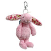 Jellycat BLUSHKIN BLOSSOM BUNNY Bag Charm Pink 155941438 [P]