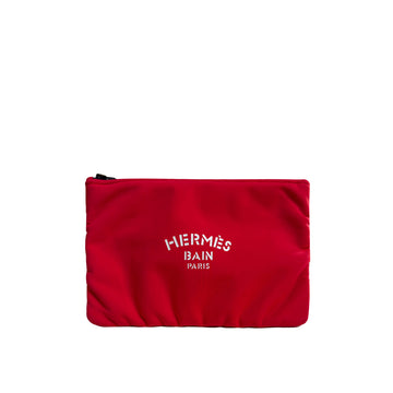 HERMES Kosmetiktasche Neo Vain Medium Rot 152753301