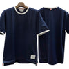 Thom Browne Side Slit Ringer T-Shirt Navy 153254599 [P]