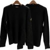 STONE ISLAND Wappen Patch Wollrib Strickpullover für Kinder V0029 7716510A3 123467102 [P]