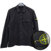 STONE ISLAND Überhemdjacke aus Supima-Baumwolle mit Logo-Patch (801510710 V0029) 123451539 [P]