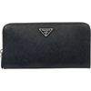 PRADA サフィアーノトライアングルジッパー長財布 158197806 [P]