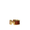 Hermes Olymp Ring Metal Medium Yellow Gold Etoupe H500058FC37 157403461 [P]