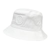 STONE ISLAND Kinder Logo Stickerei Baumwolle Rex Bucket Hat Weiß (801690365 V0001) 123775562 [P]